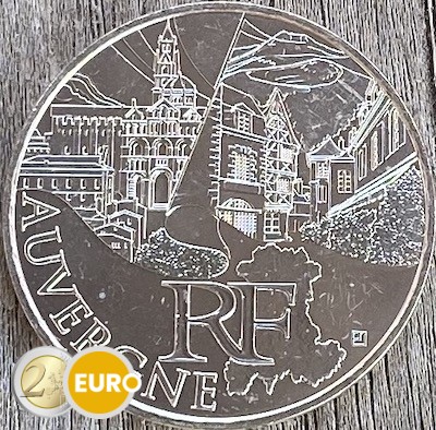 10 euro Frankrijk 2011 - Auvergne UNC