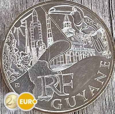 10 euro Frankrijk 2011 - Guyana UNC