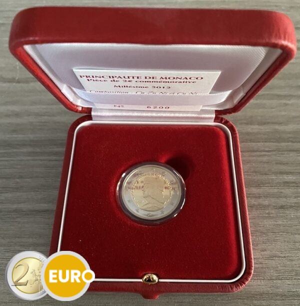 2 euro Monaco 2012 - Onafhankelijkheid BE Proof