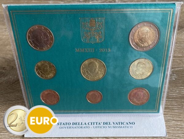 Euro set BU FDC Vaticaan 2013