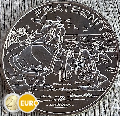 10 euro Frankrijk 2015 - Asterix fraternité en de Noormannen