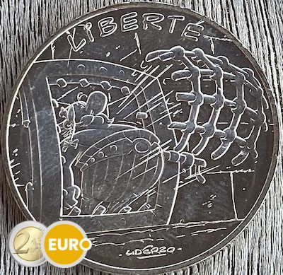 10 euro Frankreich 2015 - Asterix Freiheit Die goldene Sichel