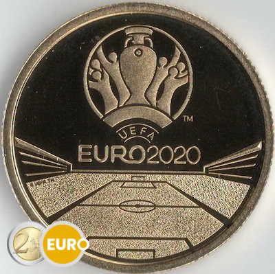 2,50 euro Belgium 2021 - European Championship UEFA EURO 2020 UNC