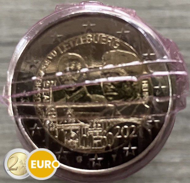 25 x 2 euro Luxemburg 2021 - 100 jaar geboorte Jean