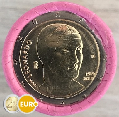 Rol 2 euro Italië 2019 - Leonardo da Vinci - Speciale oplage