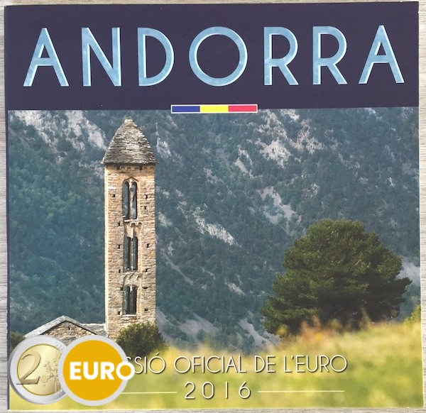 Euro set BU FDC Andorra 2016
