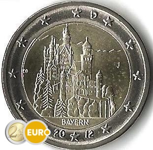 2 euro Duitsland 2012 - J Beieren UNC