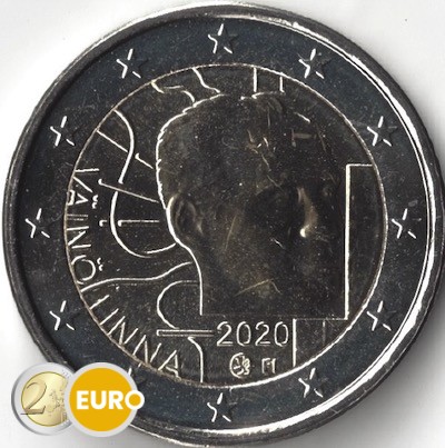 2 euro Finland 2020 - Vaino Linna UNC