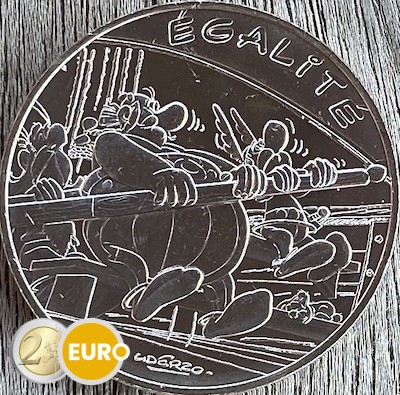 10 euro Frankrijk 2015 - Asterix égalité Olympische Spelen