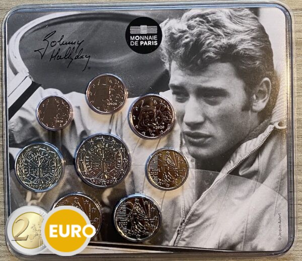 KMS Frankreich 2020 Stgl. Miniset Johnny Hallyday Auto
