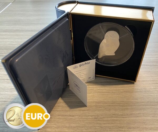 10 euros Francia 2021 - Harry Potter Hedwig BE Proof Plata