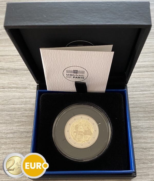2 euro Frankrijk 2021 - 75 jaar UNICEF BE Proof