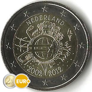 2 euro Nederland 2012 - 10 jaar euro UNC