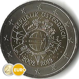 Oostenrijk 2012 - 2 euro 10 jaar euro UNC