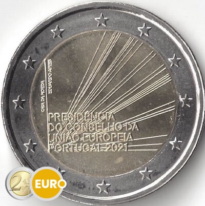 2 euro Portugal 2021 - Voorzitterschap EU UNC