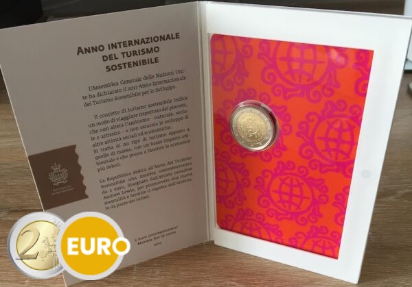 2 euro San Marino 2017 - Duurzaam Toerisme BU FDC