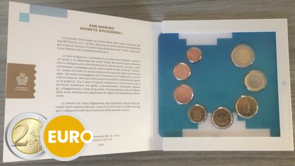 Euro set BU FDC San Marino 2019