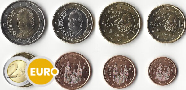 Serie de euro UNC España 2006