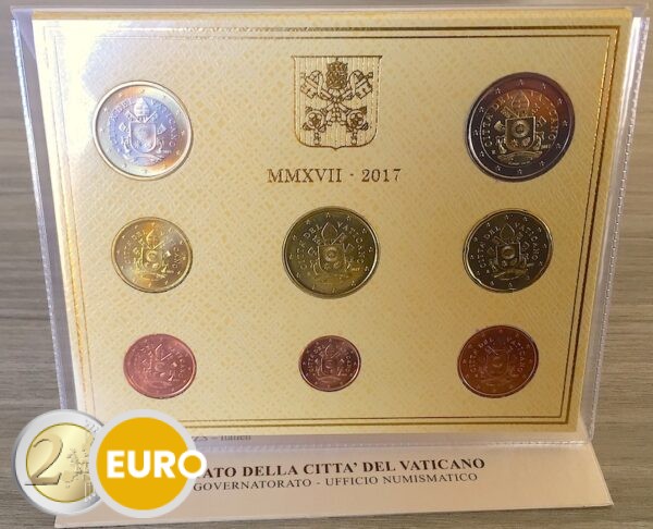 Serie de euro BU FDC Vaticano 2017