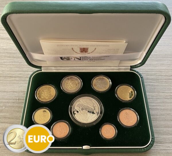 KMS PP Vatikan 2018 + 20 euro Silber