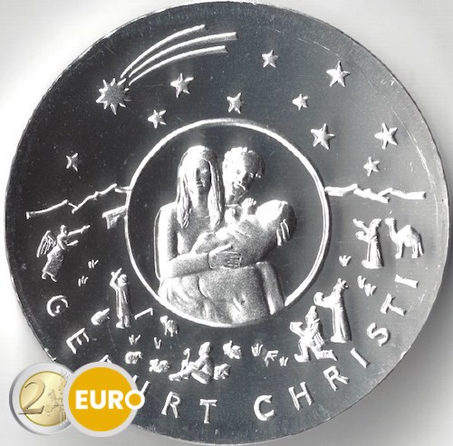 25 euro Duitsland 2021 - Kerstmis BU FDC Zilver
