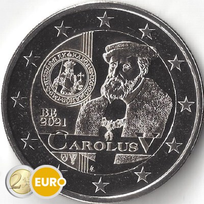 2 euro Belgie 2021 - 500 jaar Carolusgulden UNC