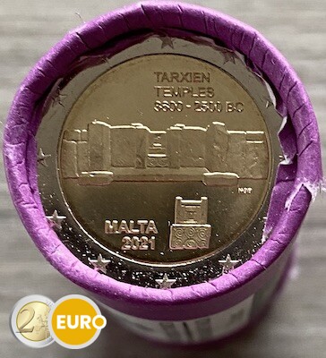 Rol 2 euro Malta 2021 - Tempel Tarxien