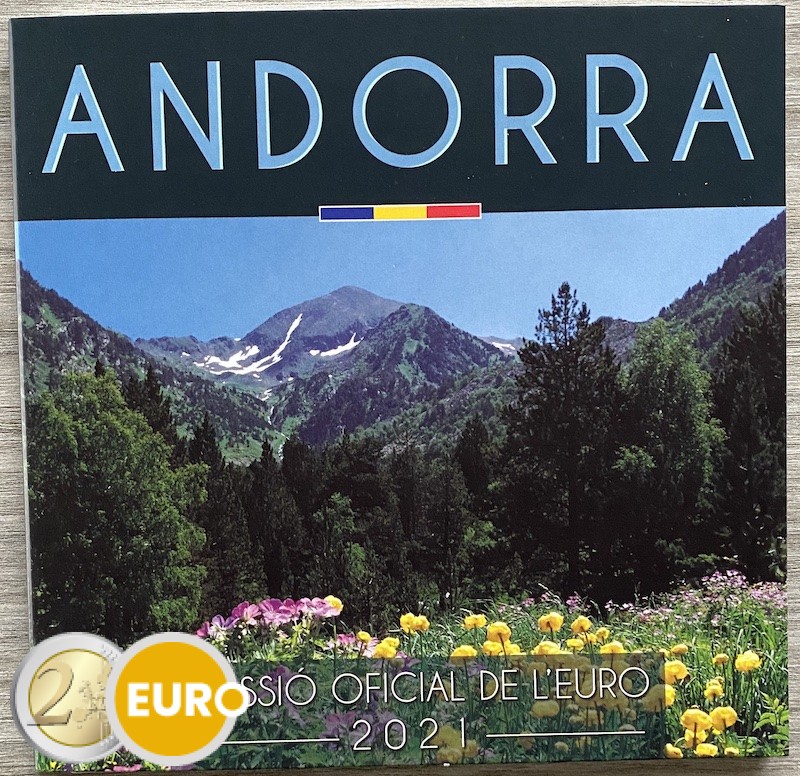 Euro set BU FDC Andorra 2021