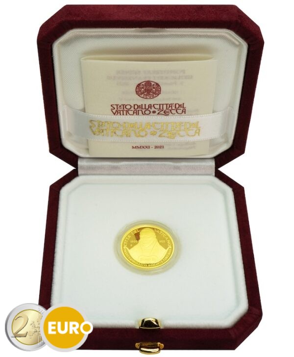 20 euro Vatican 2021 - Pope Paul V BE Proof Gold