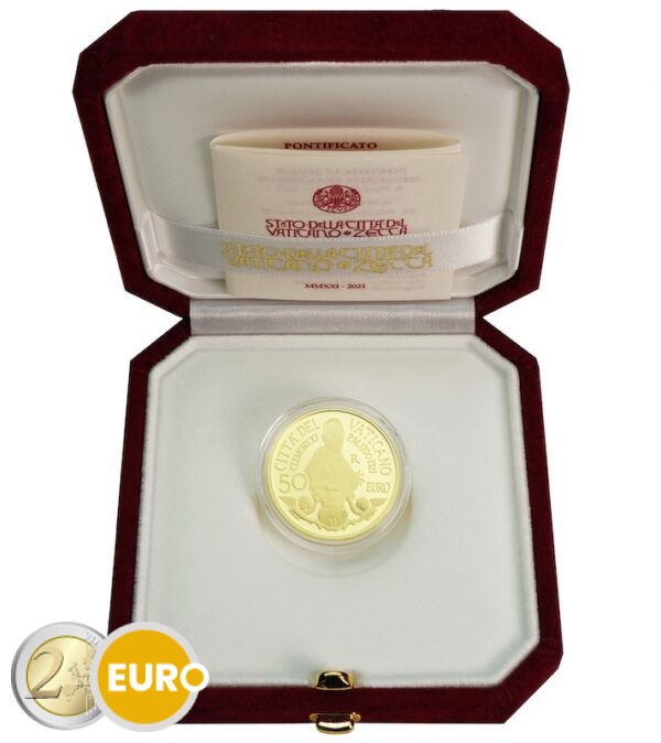 50 Euro Vatikan 2021 - Papst Clemens XI PP Gold