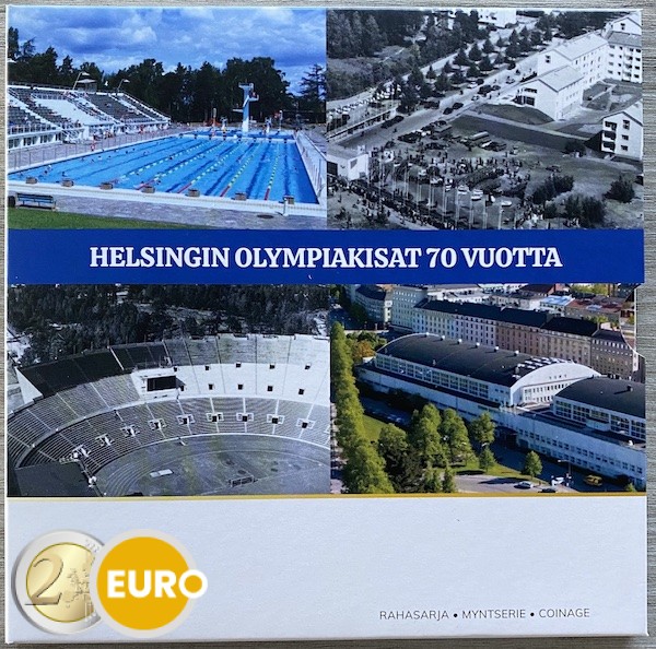 Euro set BU FDC Finland 2022 Olympische Spelen Helsinki