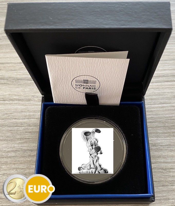 10 euro Frankrijk 2022 - Asterix Idéfix BE Proof zilver