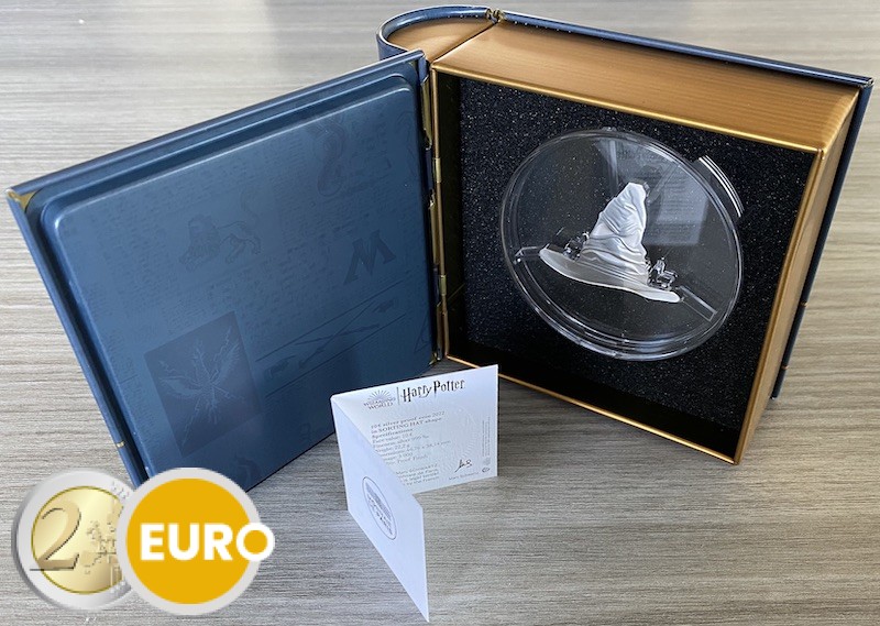 10 euro Frankrijk 2022 - Harry Potter Sorteerhoed BE Proof zilver