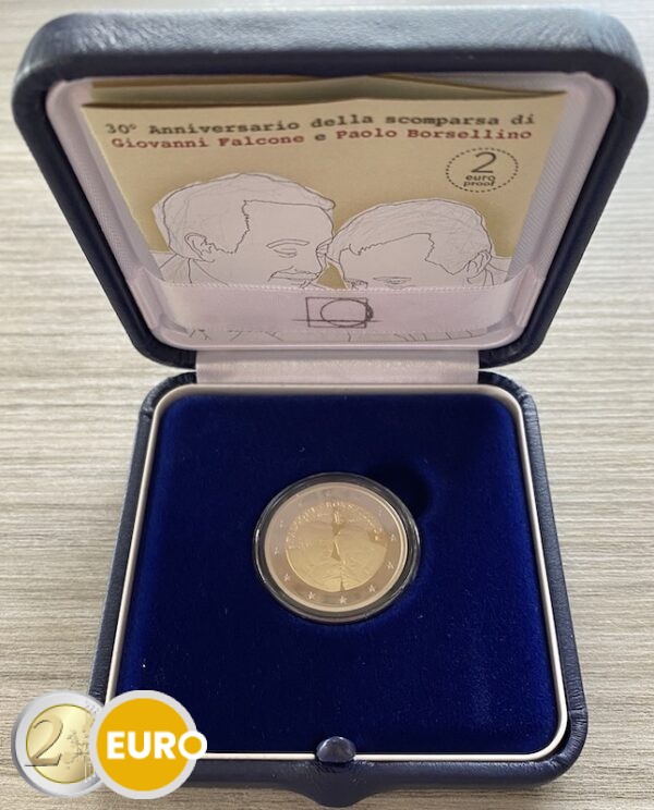 2 euro Italien 2022 - Falcone und Borsellino PP