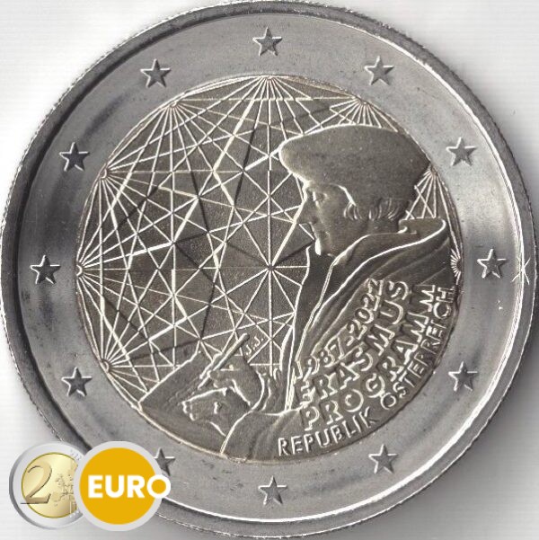 2 euro Oostenrijk 2022 - Erasmus UNC
