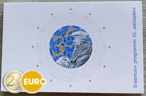 2 euro Estland 2022 - Erasmus BU FDC Coincard