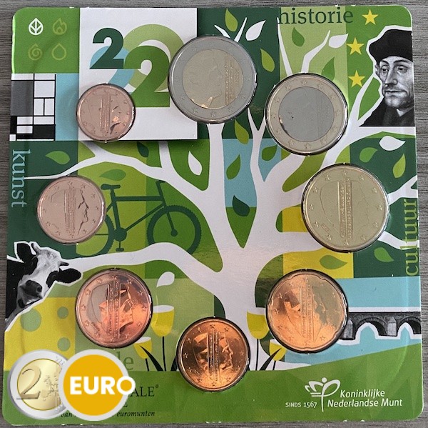 Euro set UNC Nederland 2022 Aarde