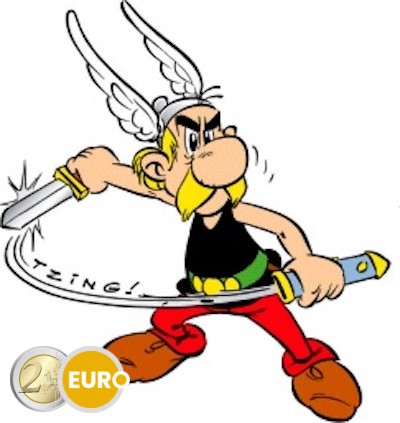 9 x 10 euro Frankrijk 2022 - Asterix UNC in blister - deel 2