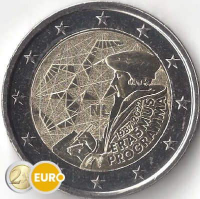 2 euros Pays-Bas 2022 - Erasmus UNC