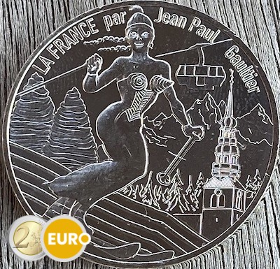 10 euro Frankrijk 2017 - Jean-Paul Gaultier - Alpen
