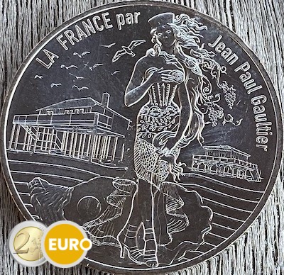 10 euro Frankrijk 2017 - Jean-Paul Gaultier - Nieuw-Aquitanië