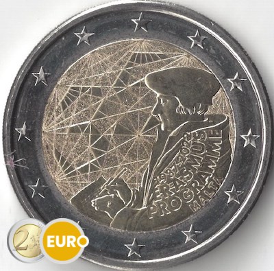 2 euro Malta 2022 - Erasmus UNC