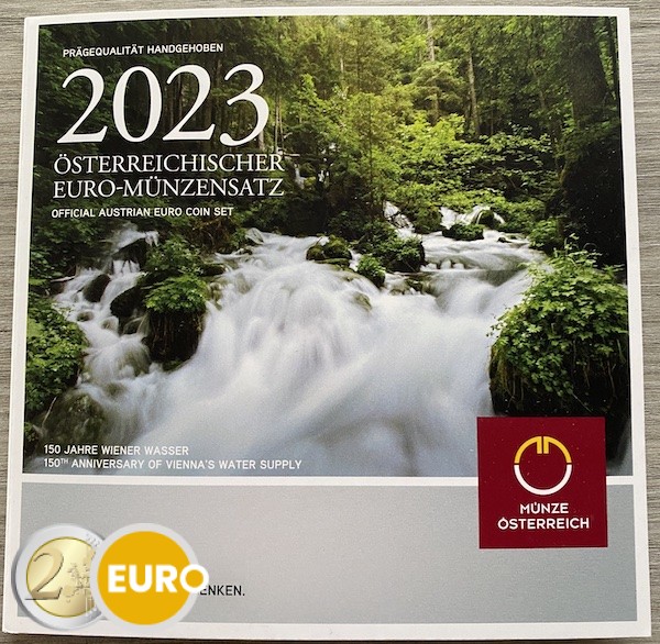 Euro set BU FDC Oostenrijk 2023