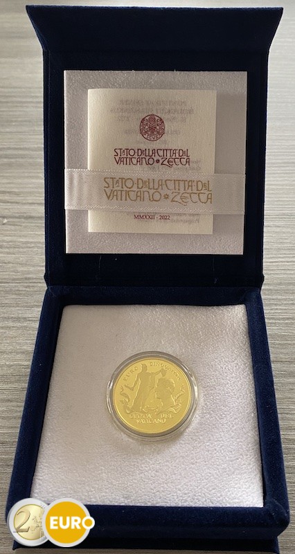 50 euro Vaticaan 2022 - Antonio Canova BE Proof Goud