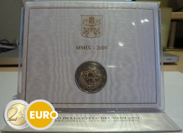 2 euro Vaticaan 2009 - Jaar van de Sterrenkunde BU FDC