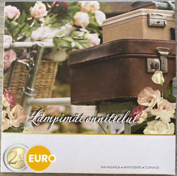 Série euro BU FDC Finlande 2023 Série Félicitation