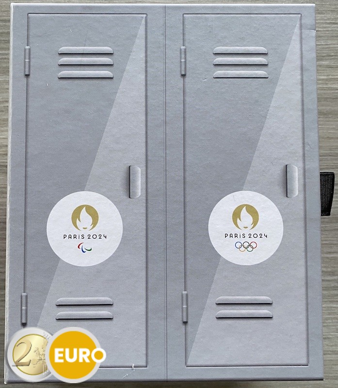 9 x 10 euro Frankrijk 2023 - Phryges UNC in blister - deel 1 + verzamelbox