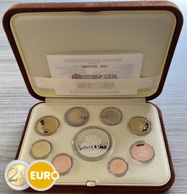 Euro set BE Proof Vaticaan 2023