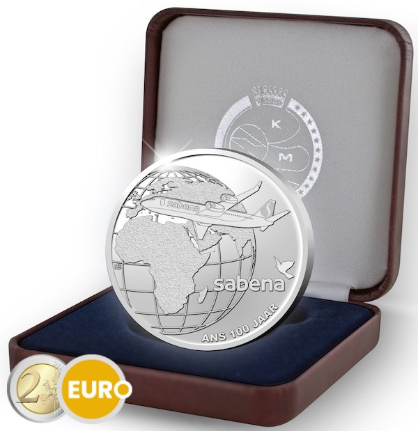 20 euro Belgie 2023 - 100 jaar Sabena BE Proof Zilver