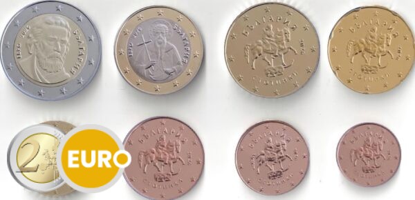 Euro set UNC Bulgarije 2026